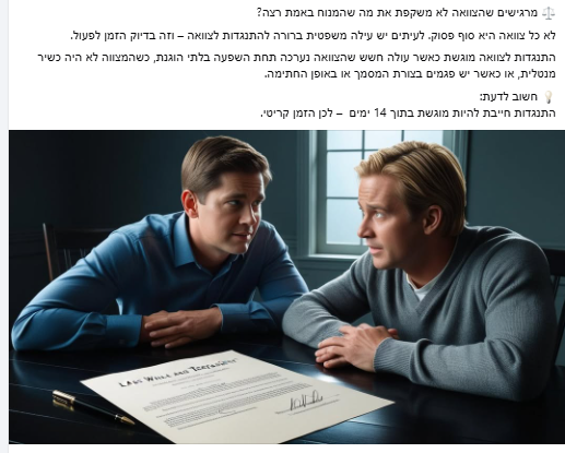 ניהול עמוד פייסבוק - הופכים את העמוד לחי ובועט כדי שהלקוחות יבינו שמדובר בעסק פעיל ומקצועי. מוזמנים לעיין בדוגמאות